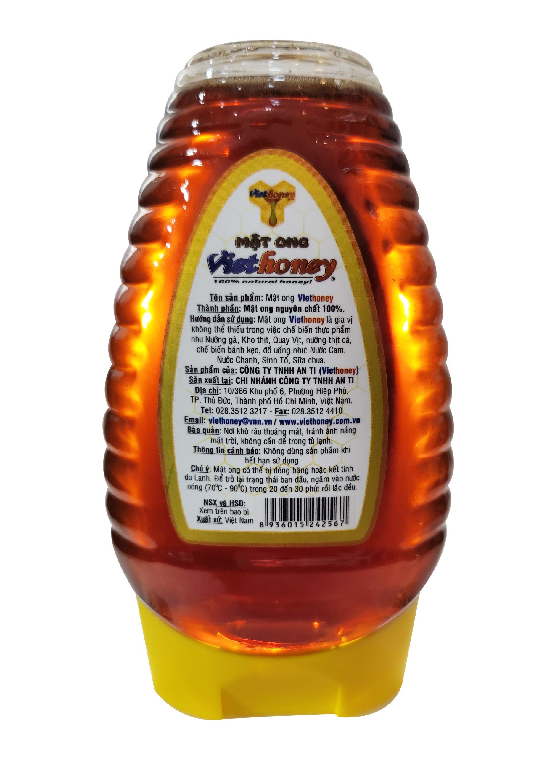 Mật Ong Hũ Oval 480g - Ảnh 2