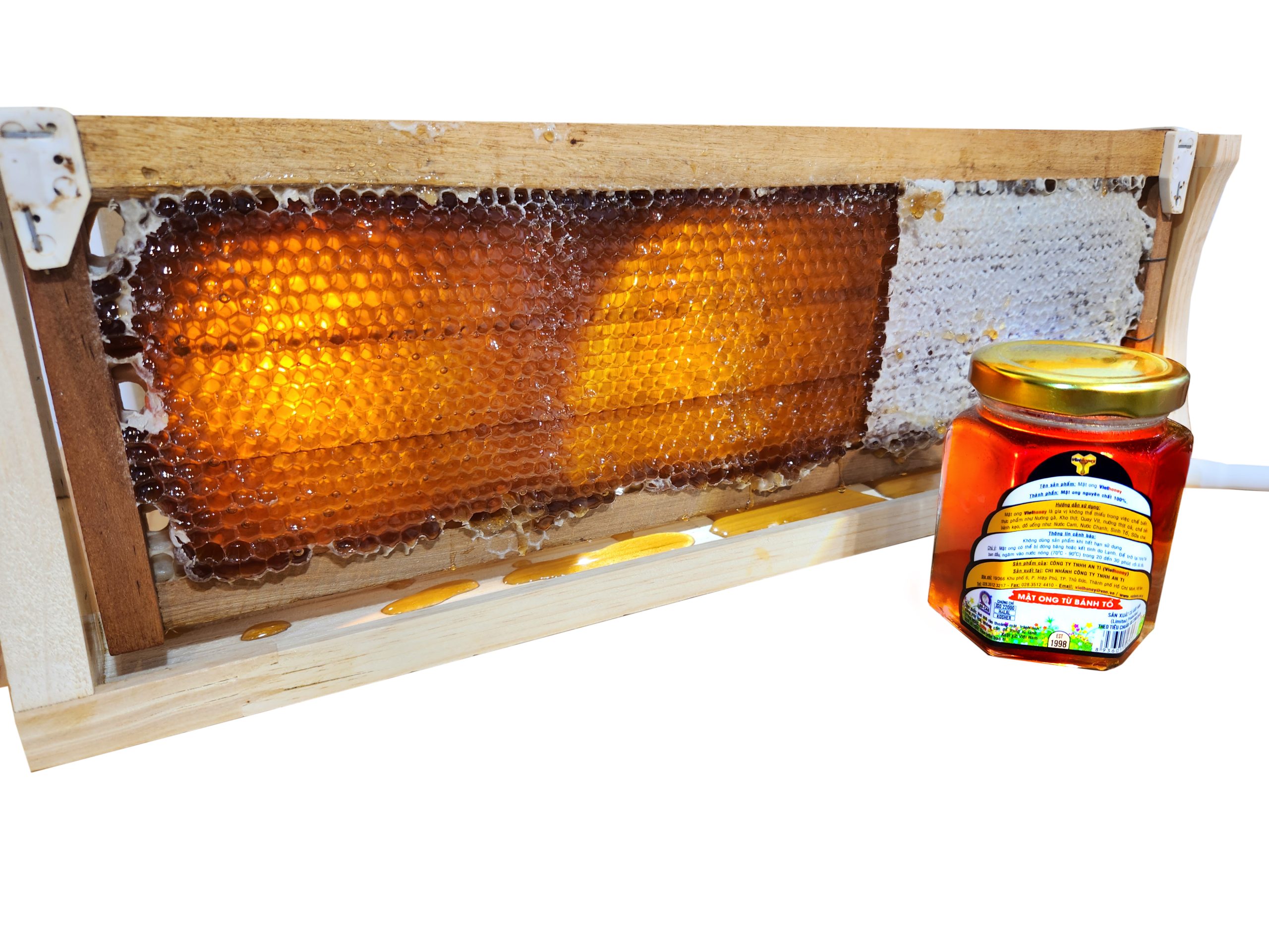 Mật Ong Hũ Lục Giác 300g - Ảnh 2